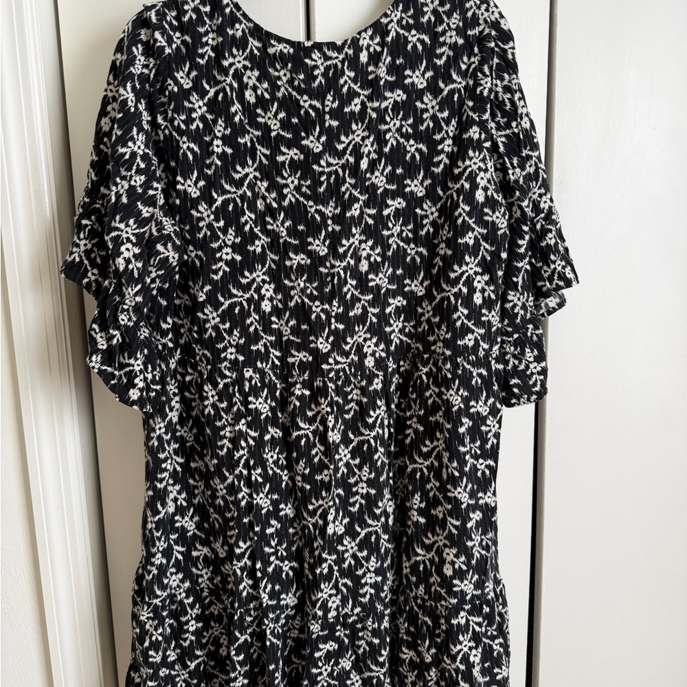 Universal Thread Patterned Flowy Mini Dress - Picture 2 of 6